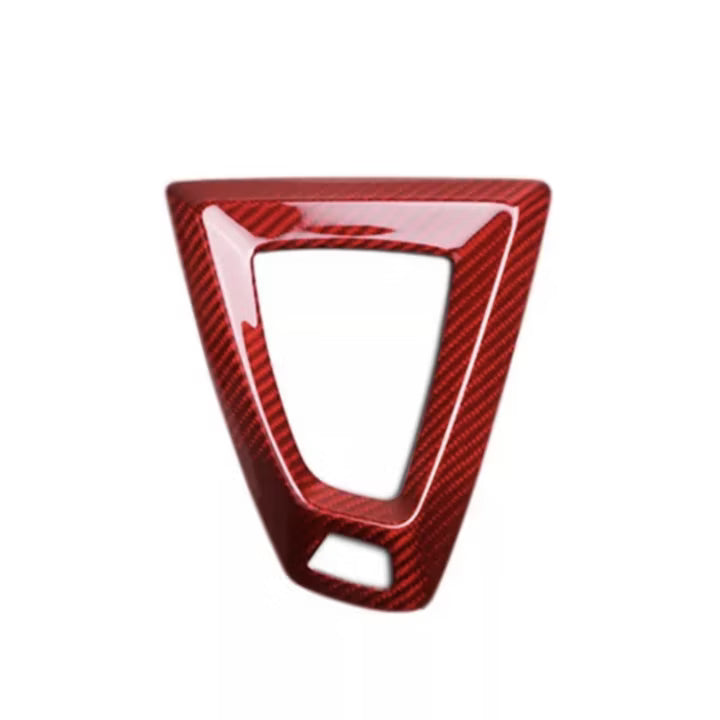 BMW Schaltknauf/Gear Surround Abdeckung Carbon/Rot