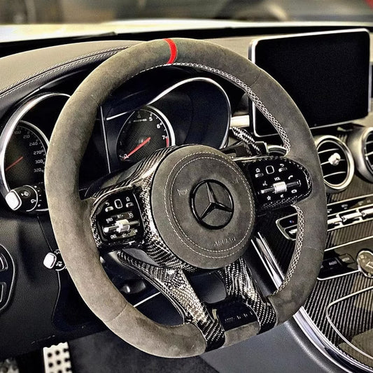 Mercedes AMG Sportlenkrad Alcantara (Upgrade auf Facelift)