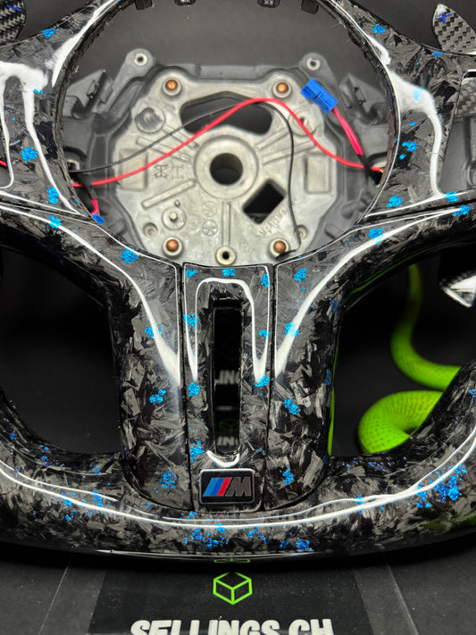 BMW Sportlenkrad Forged Carbon Farbsplitter (LED) G-Serie
