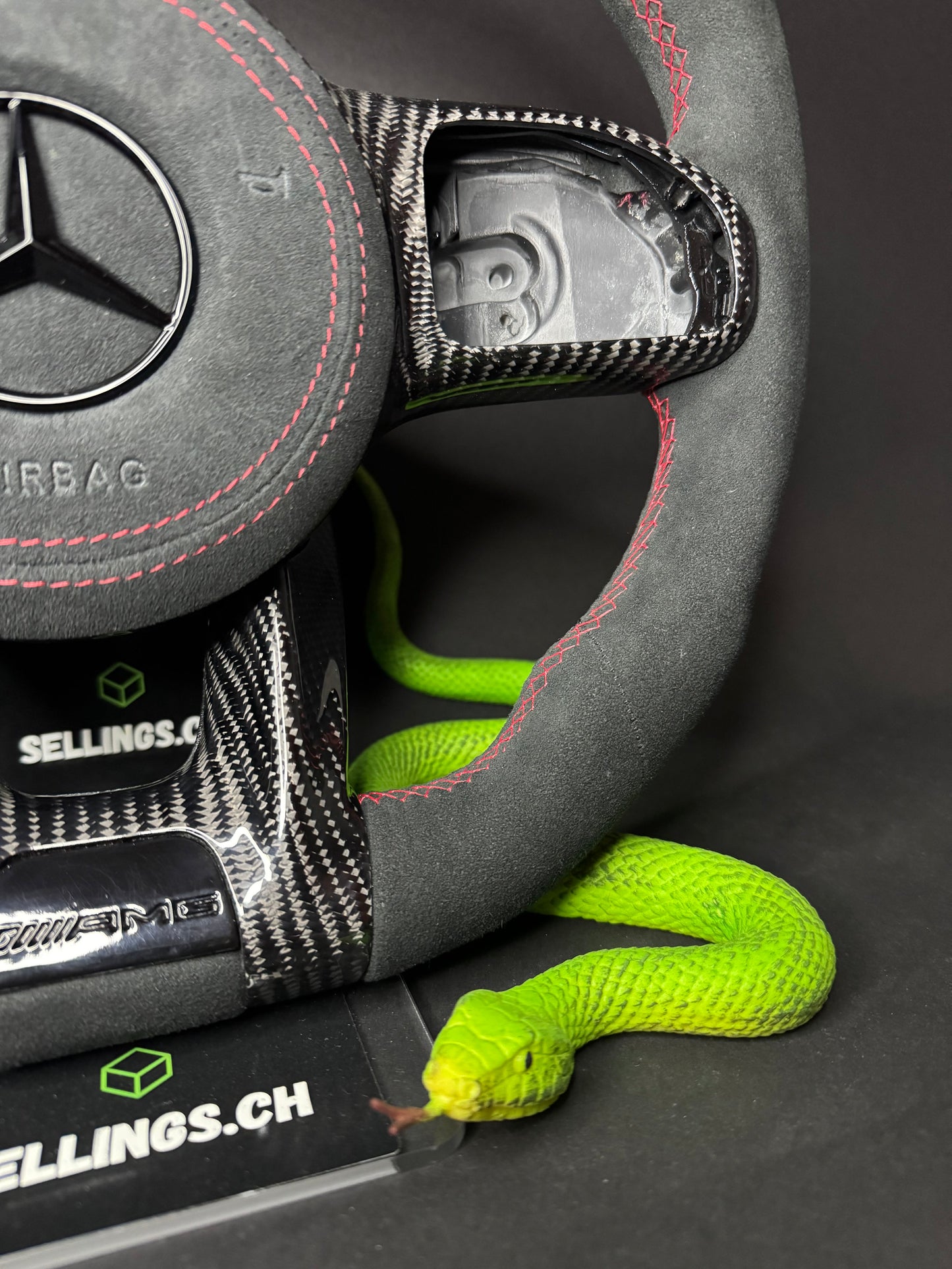 Mercedes AMG Sportlenkrad Alcantara (Upgrade auf Facelift)