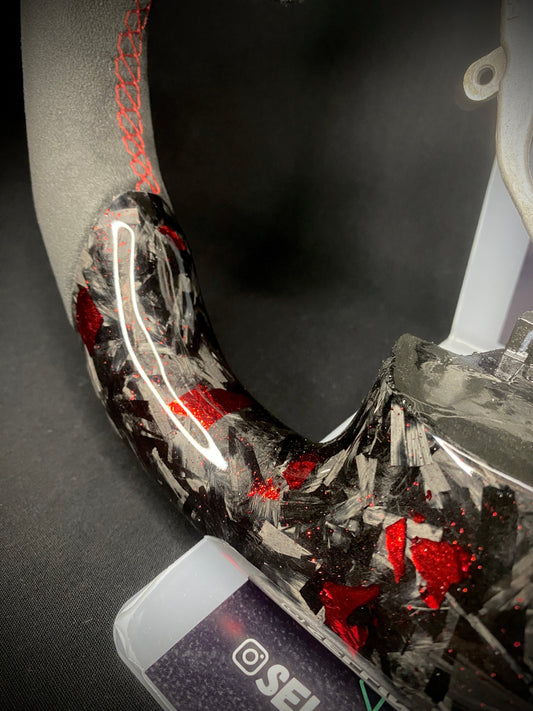 Subaru Sportlenkrad Forged Carbon Farbsplitter (LED)