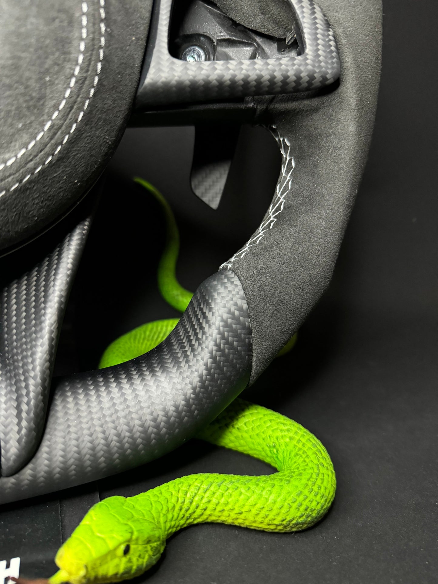 Mercedes AMG Sportlenkrad Carbon Matt (LED)
