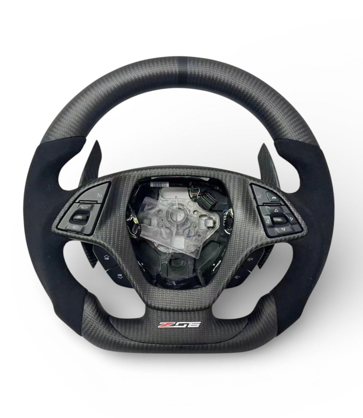 Corvette Sportlenkrad Carbon Matt