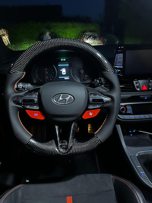 Hyundai Sportlenkrad Carbon
