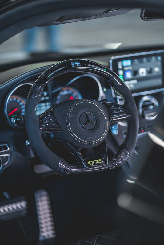 Mercedes AMG Sportlenkrad Forged Carbon (LED)