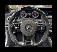 Mercedes AMG Sportlenkrad Carbon LED (Upgrade auf Facelift)