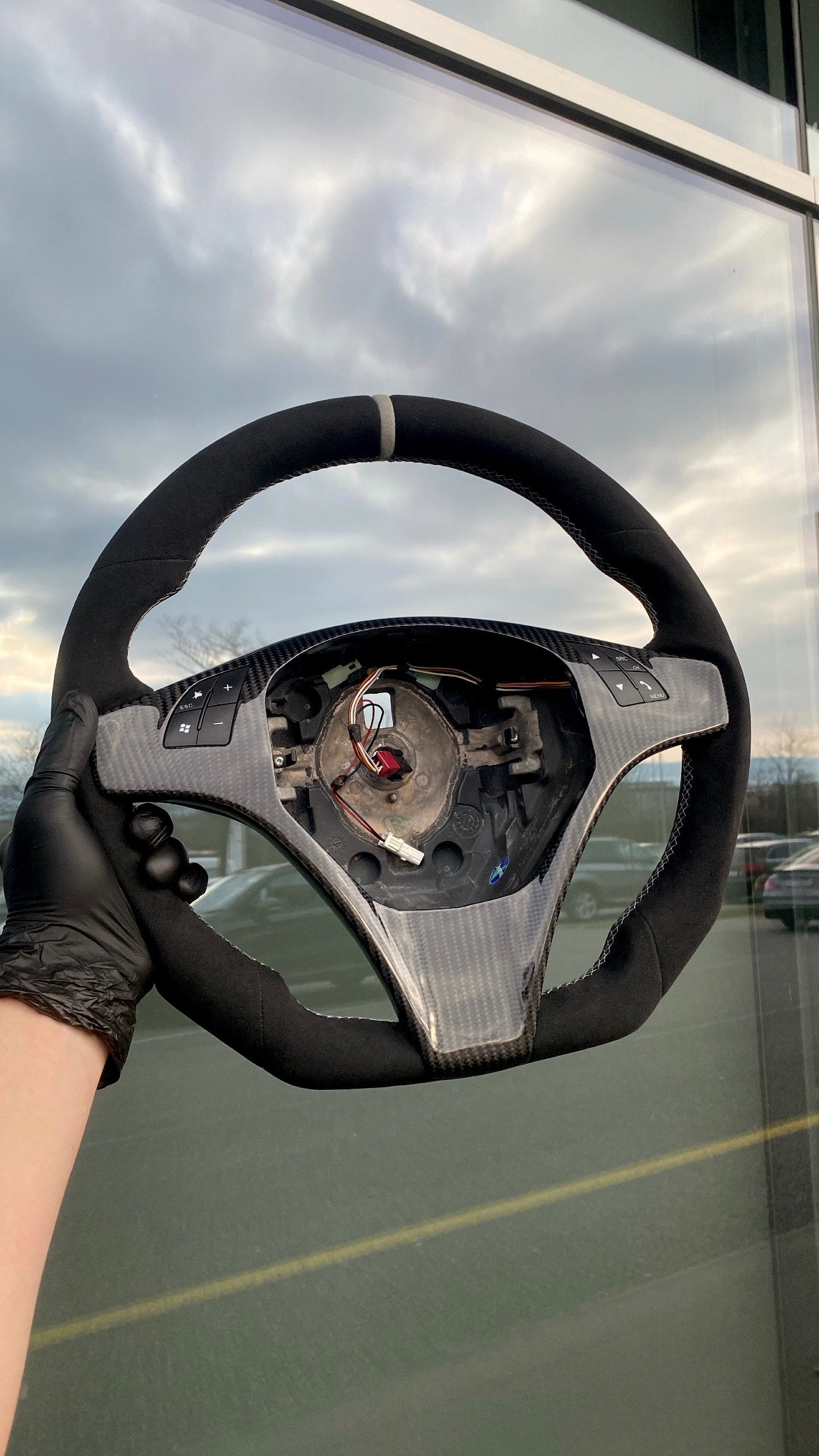 Alfa Romeo Sportlenkrad Alcantara