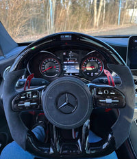 Mercedes AMG Sportlenkrad Schwarz (LED)