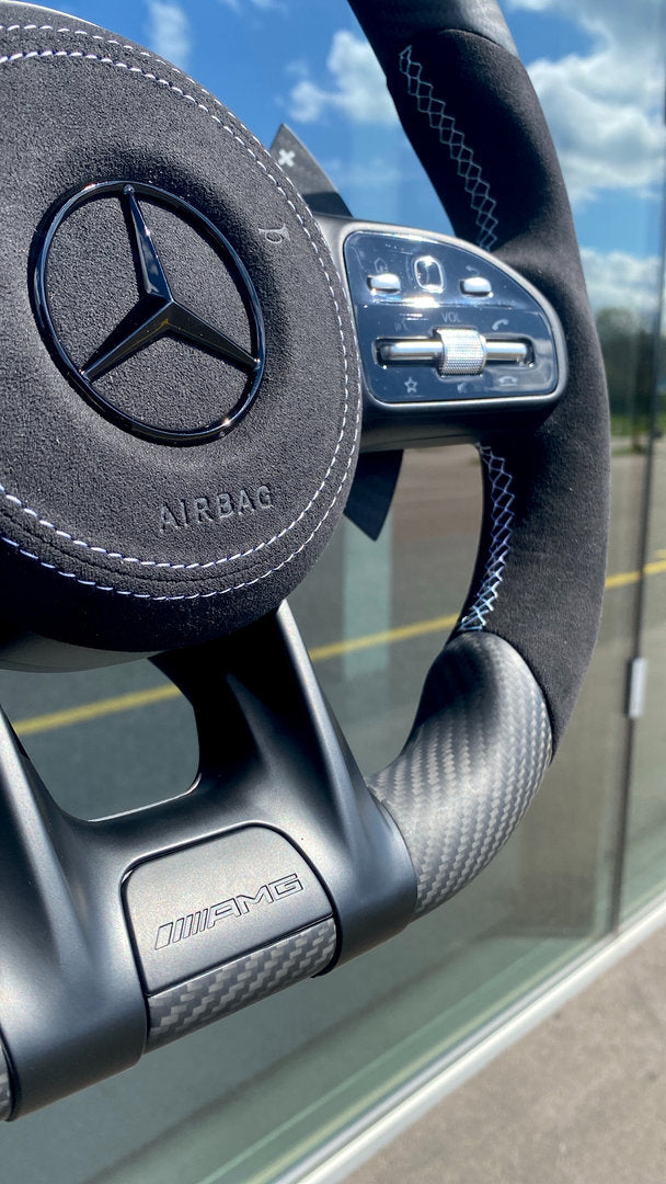 Mercedes AMG Sportlenkrad Carbon Matt (LED)