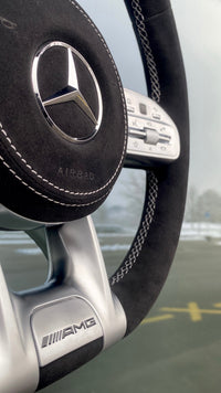 Mercedes AMG Sportlenkrad Alcantara (LED)