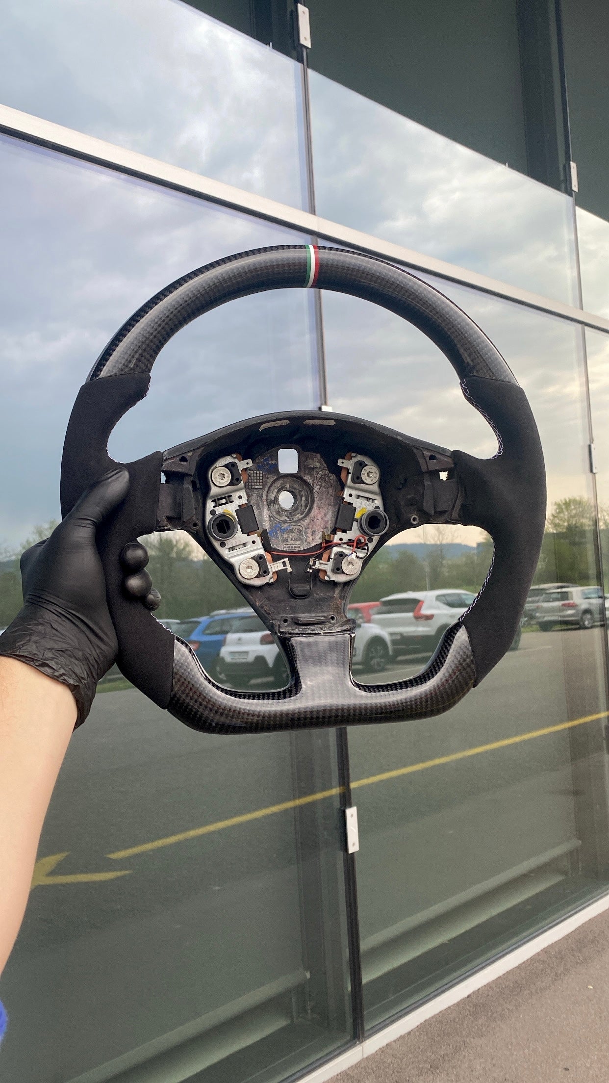Maserati Sportlenkrad Carbon