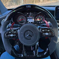 Mercedes AMG Sportlenkrad Schwarz LED (Upgrade auf Facelift)