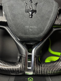 Maserati Sportlenkrad Carbon (LED)