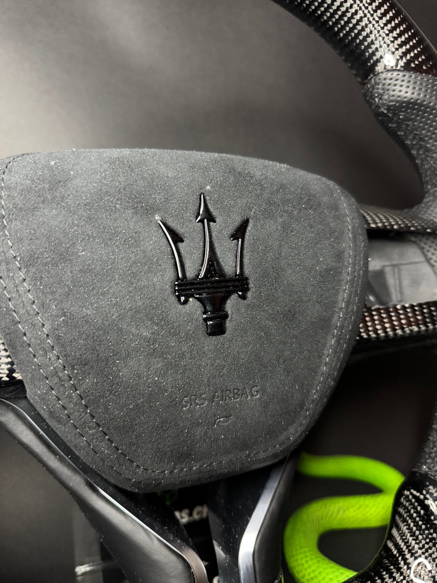 Maserati Sportlenkrad Carbon (LED)