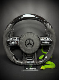 Mercedes AMG Sportlenkrad Carbon LED (Upgrade auf Facelift)
