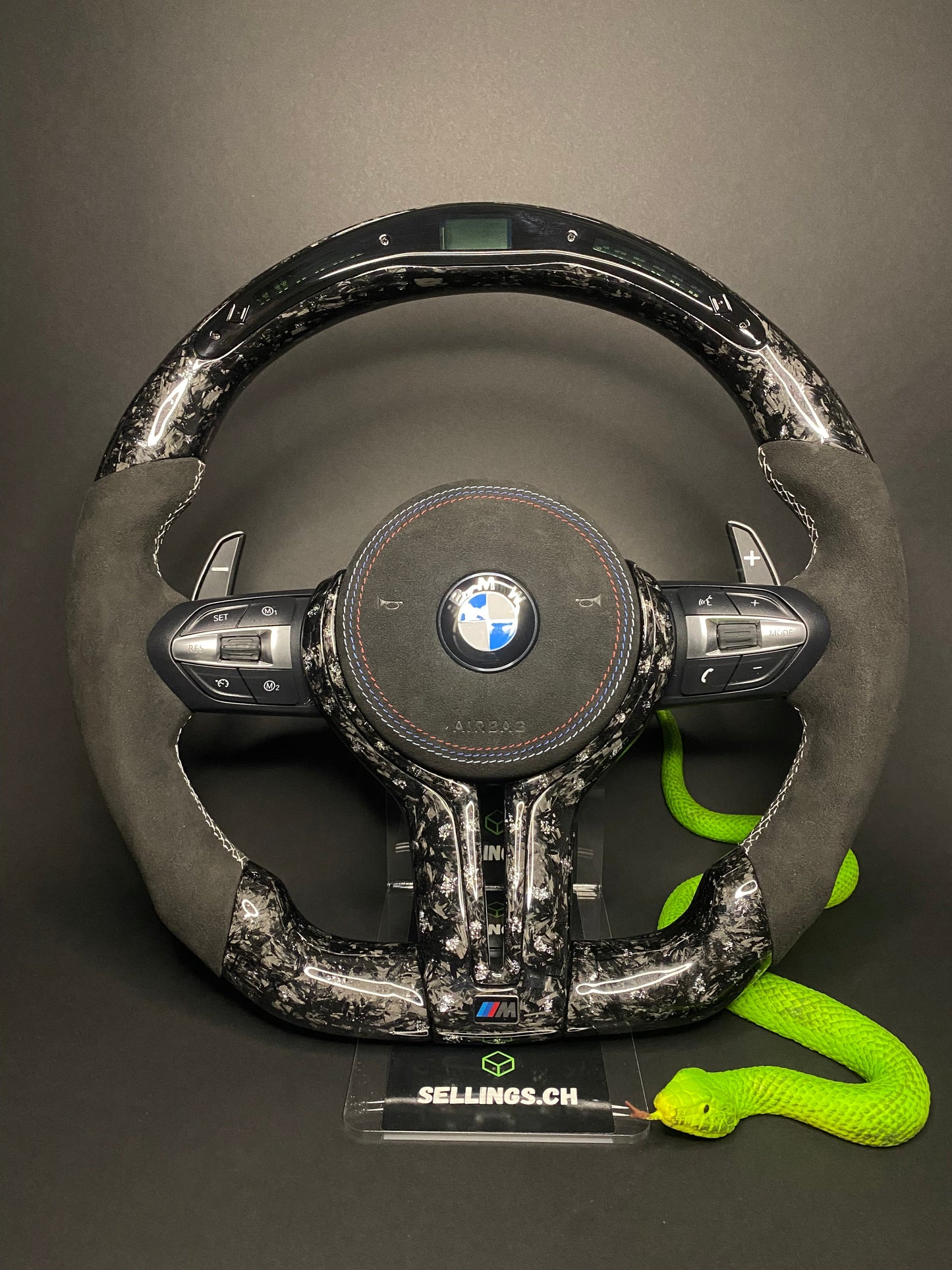 BMW Sportlenkrad Forged Carbon LED (Upgrade auf Facelift)
