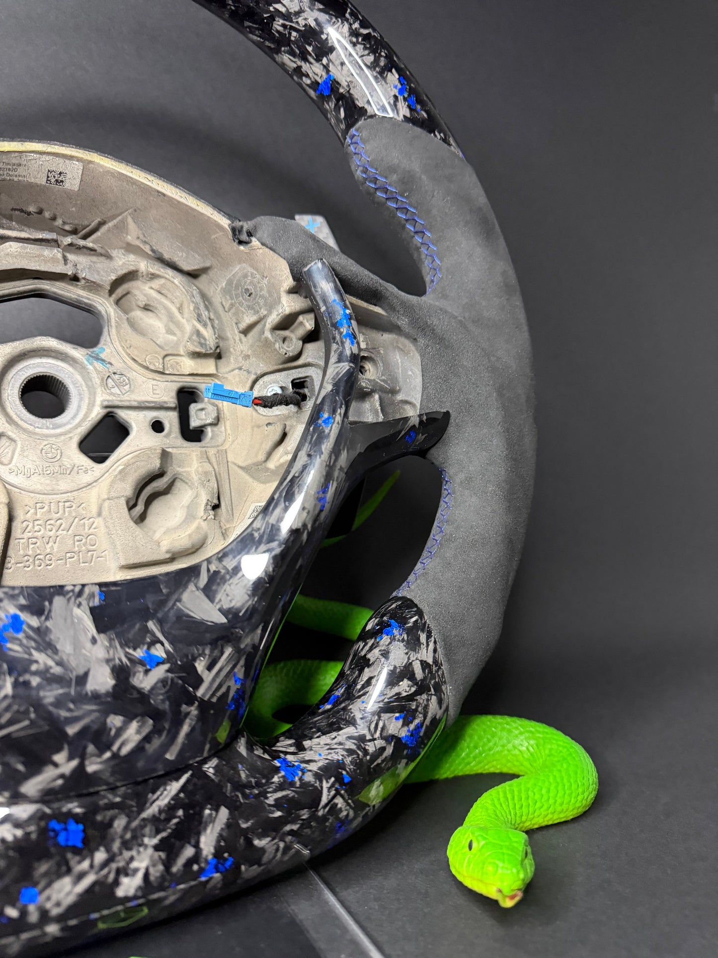 BMW Sportlenkrad Forged Carbon Farbsplitter E-Serie