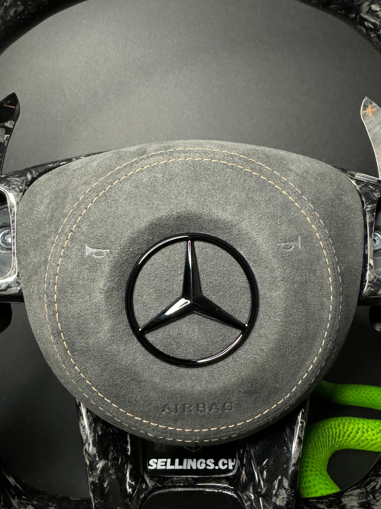 Mercedes AMG Sportlenkrad Forged Carbon (LED)