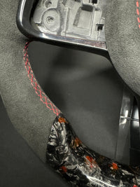 VW Golf 7/7.5 Sportlenkrad Forged Carbon Farbsplitter
