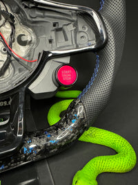 VW Golf 7/7.5 Sportlenkrad Forged Carbon Farbsplitter (LED)