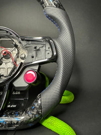 VW Golf 7/7.5 Sportlenkrad Forged Carbon Farbsplitter (LED)