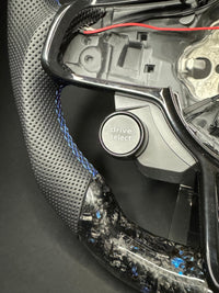 VW Golf 7/7.5 Sportlenkrad Forged Carbon Farbsplitter (LED)