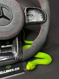 Mercedes AMG Sportlenkrad Alcantara