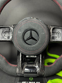 Mercedes AMG Sportlenkrad Alcantara