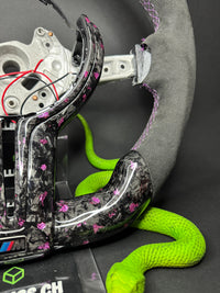 BMW Sportlenkrad Forged Carbon Farbsplitter (LED) F-Serie