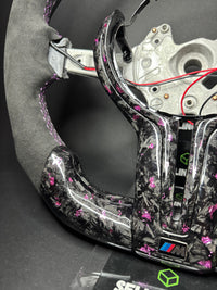BMW Sportlenkrad Forged Carbon Farbsplitter (LED) F-Serie