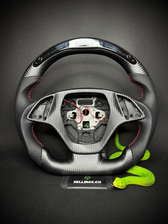 compare product Corvette Sportlenkrad Carbon Matt (LED)