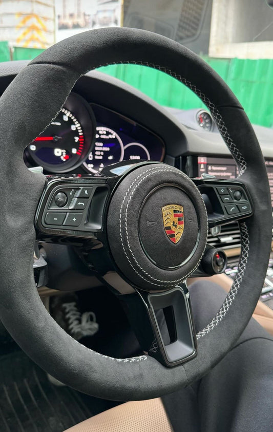 Porsche Sportlenkrad Alcantara