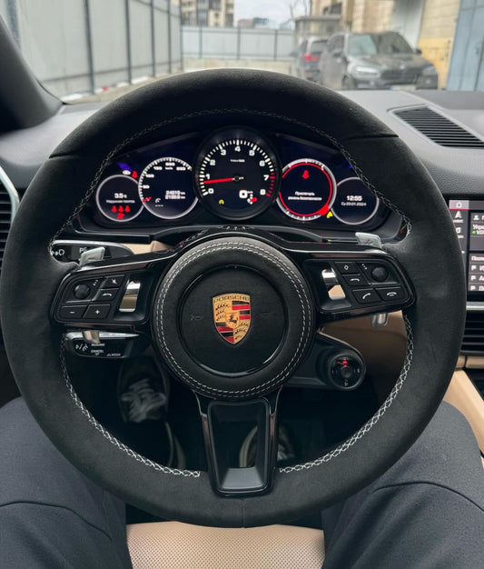 Porsche Sportlenkrad Alcantara