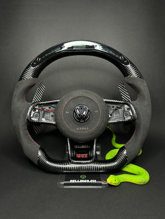 compare product VW Golf 7/7.5 Sportlenkrad Carbon (LED)