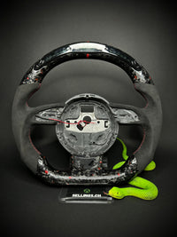 Audi Sportlenkrad Forged Carbon Farbsplitter (LED)