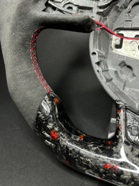 Audi Sportlenkrad Forged Carbon Farbsplitter (LED)