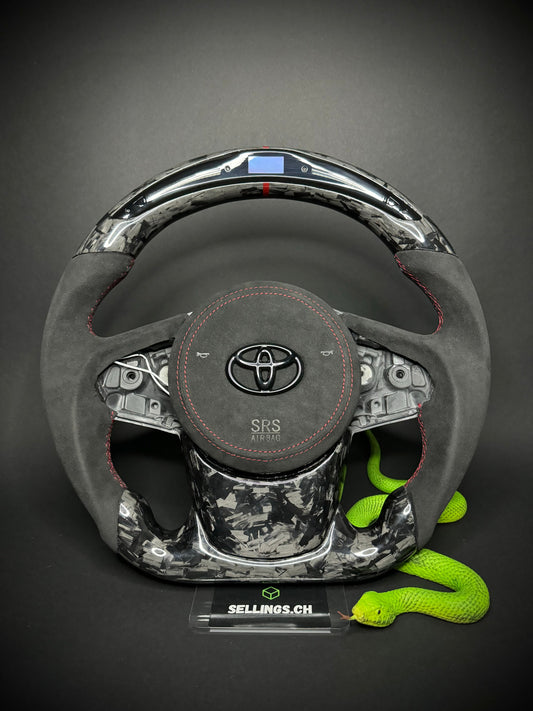 Toyota Supra Sportlenkrad Forged Carbon (LED)