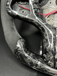 BMW Sportlenkrad Forged Carbon Farbsplitter (LED) G-Serie