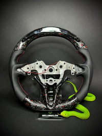 Hyundai Sportlenkrad Forged Carbon Farbsplitter (LED)