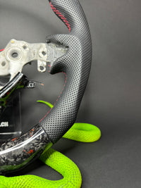 Hyundai Sportlenkrad Forged Carbon Farbsplitter (LED)