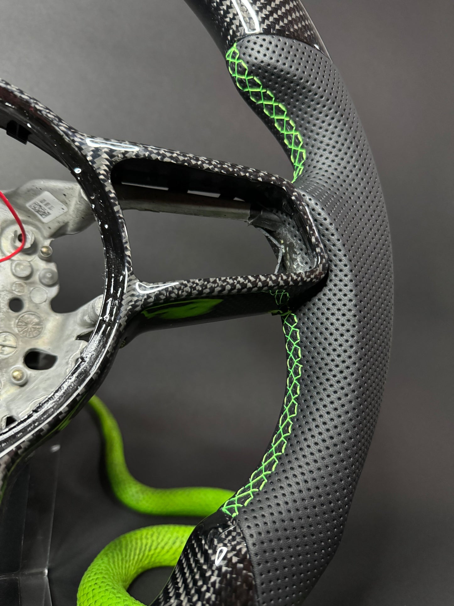 Porsche Sportlenkrad Carbon (LED)