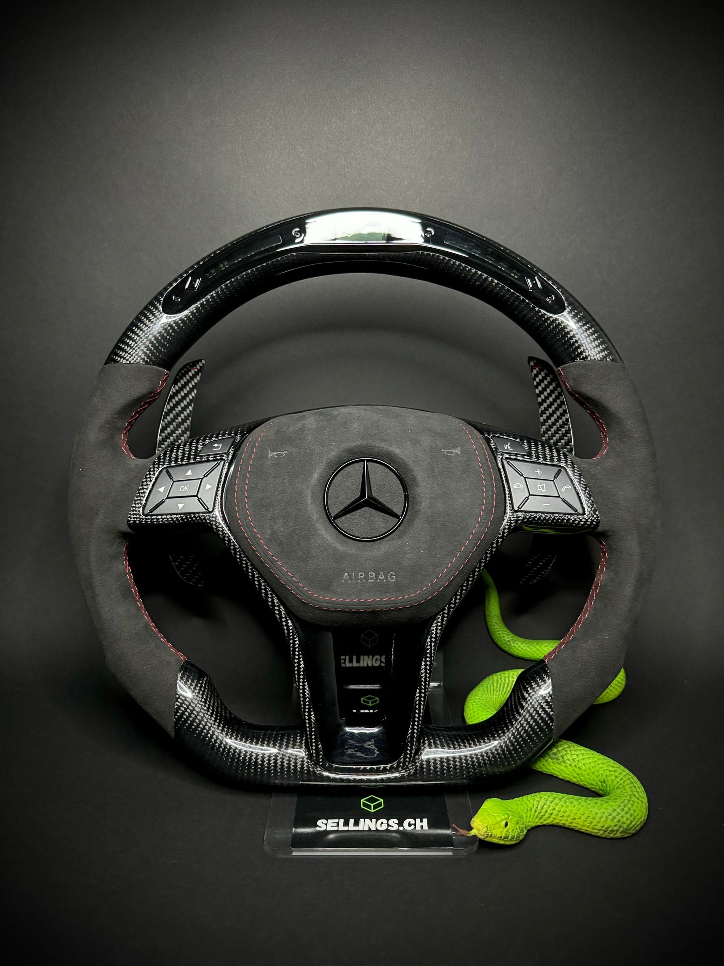 Mercedes AMG Sportlenkrad Carbon (LED)