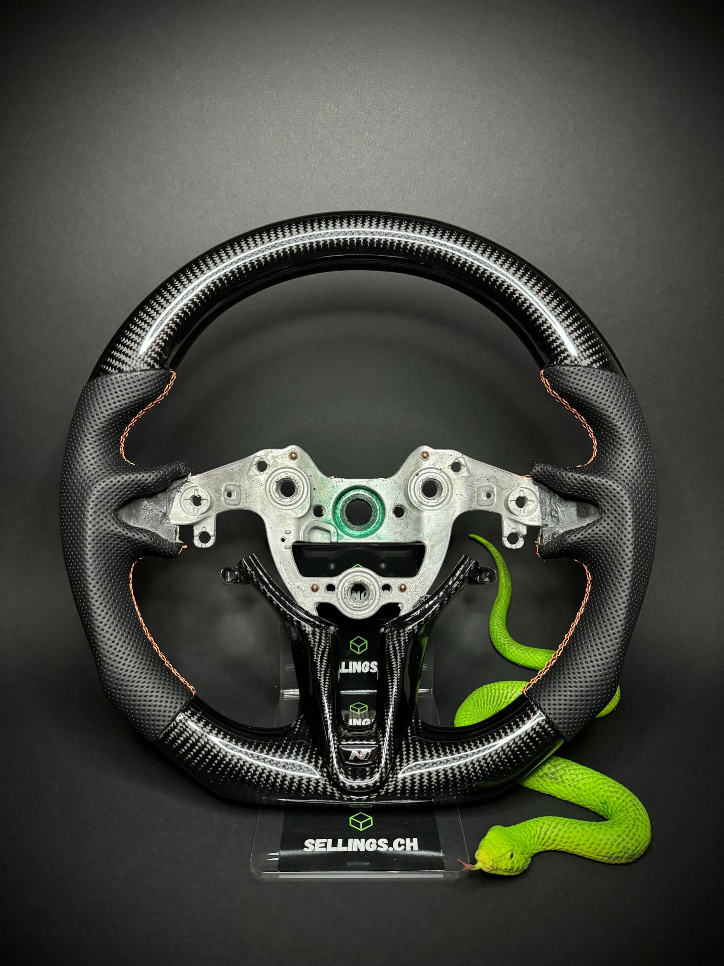 Hyundai Sportlenkrad Carbon
