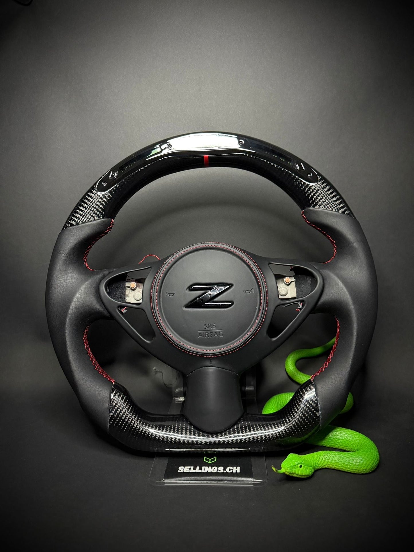 Nissan 370z Sportlenkrad Carbon (LED)