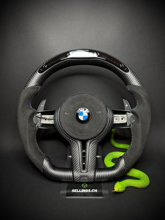 compare product BMW Sportlenkrad Carbon Matt LED (Upgrade auf Facelift)