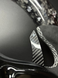Mercedes AMG Sportlenkrad Forged Carbon Farbsplitter