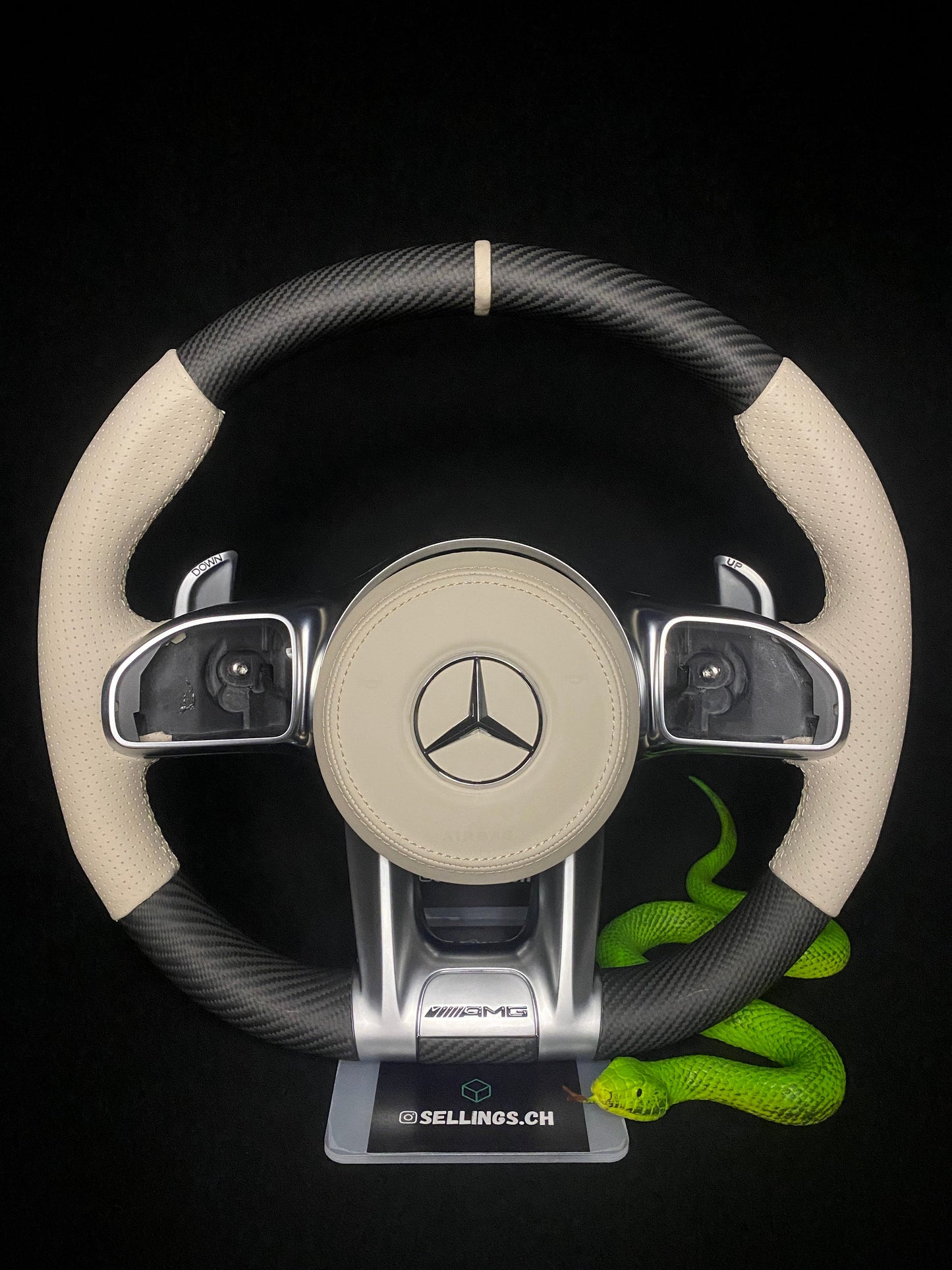 Mercedes AMG Sportlenkrad Matt