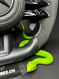 Mercedes AMG Sportlenkrad Carbon Matt (Upgrade auf Facelift)