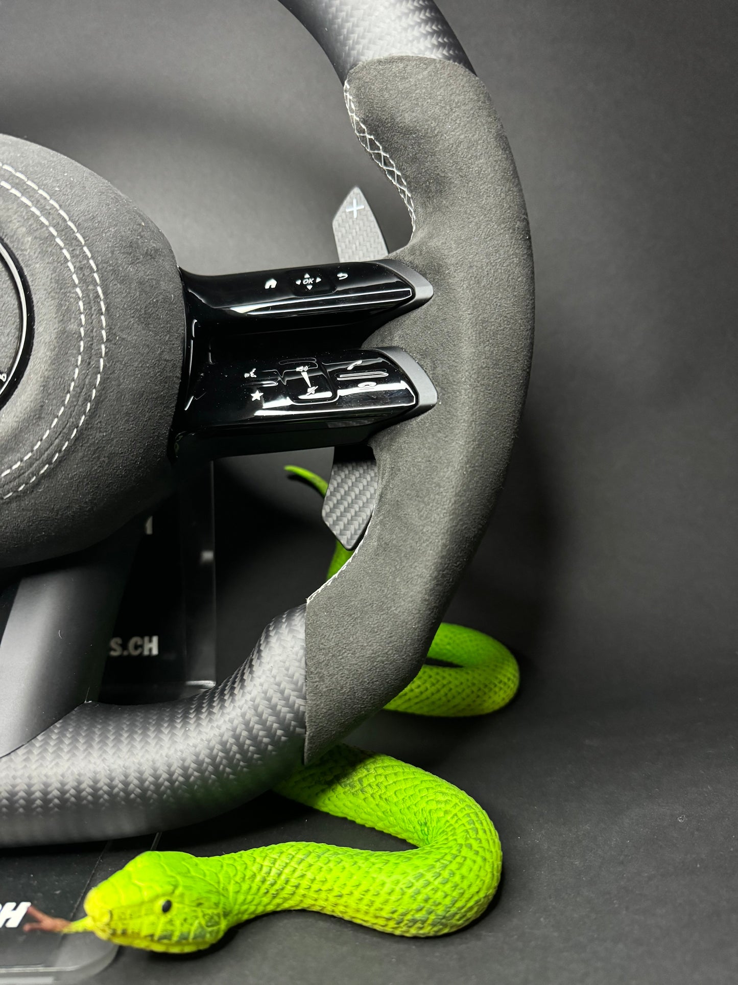 Mercedes AMG Sportlenkrad Carbon Matt (Upgrade auf Facelift)