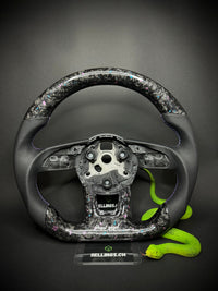 Audi Sportlenkrad Forged Carbon Farbsplitter